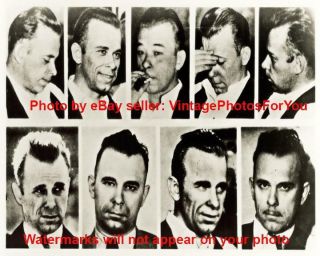 Bank Robber Fbi Most Wanted John Dillinger Gangster Compilation Photo Picture