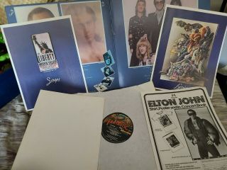 Elton John Captain Fantastic And The Brown Dirt Cowboy Mca - 2142 Booklet Poster