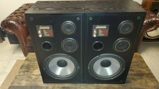 Acoustic Studio Monitor Series 3311 Black Vintage