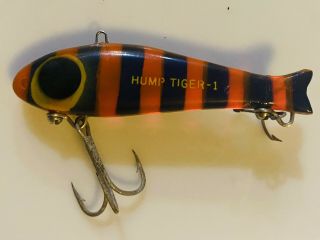 Hump Tiger - 1,  Vintage Texas Bingo Era Fishing Lure