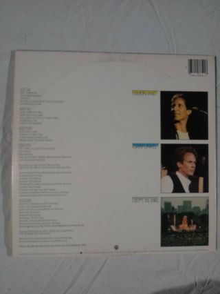 Simon and Garfunkel Concert in Central Park 1982 VG,  With Book 2LP 2