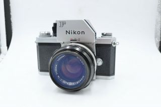 Vintage Nikon F 35mm Film Camera W/ 50mm Lens