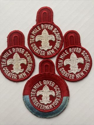 Boy Scout Ten Mile River Camp Patches Ny