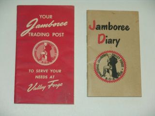1950 National Jamboree Diary & Trading Post Books