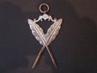 1910 Improved Order Of Red Men Fraternal Order Copper Crossed Feathers Piece