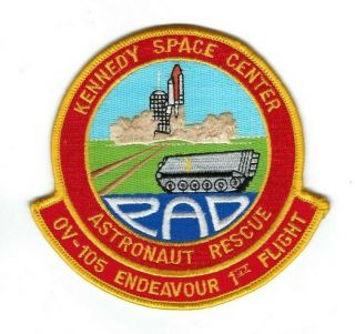 Nasa Kennedy Space Center Fl Florida Astronaut Rescue Ov - 105 Endeavor 1st Flight