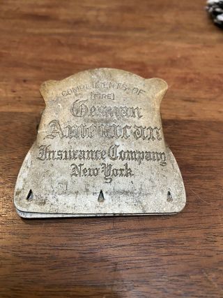 Vintage Paper Clip German American Insurance Company York