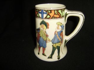 Vintage and Rare ROYAL DOULTON D4749 Beer Mug or Stein FOUR MUSKETEERS 2