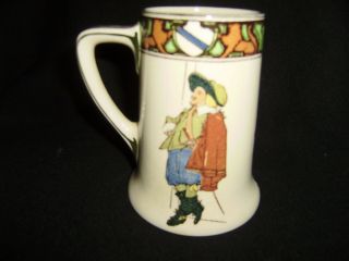 Vintage and Rare ROYAL DOULTON D4749 Beer Mug or Stein FOUR MUSKETEERS 3