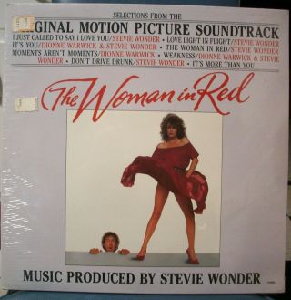 Stevie Wonder - The Woman In Red - 1984 Movie Soundtrack Lp