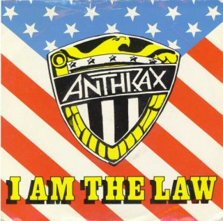 Anthrax - I Am The Law 12 " Vinyl Nm