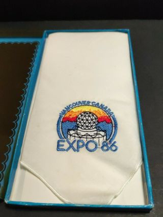 Expo 86 Handkerchief Vancouver Canada