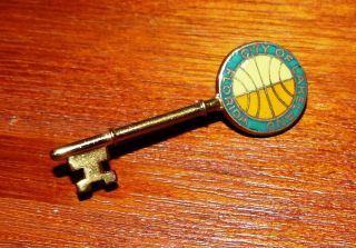 Vintage Key To The City Of Lakeland,  Florida