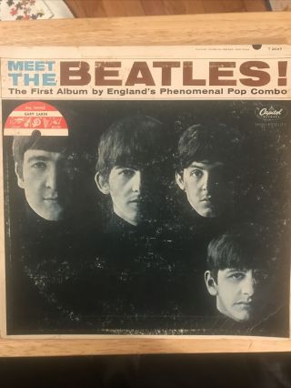 The Beatles Meet The Beatles 1st Album Capitol Records Vg First Pressing? Read