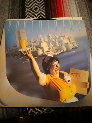 Supertramp Breakfast In America Lp Album,  Nm -.  Cover,  Ex, .  1979.  Sp - 3708.