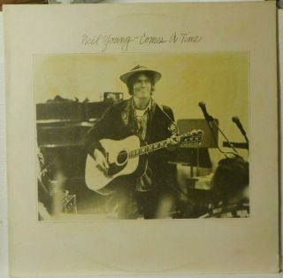 Neil Young - Comes A Time 1978 Orig.  N/m Vinyl Vg,  Cover Msk 2266