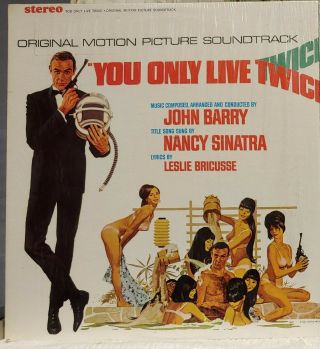 Vinyl Lp,  Movie Soundtrack,  James Bond " You Only Live Twice ",