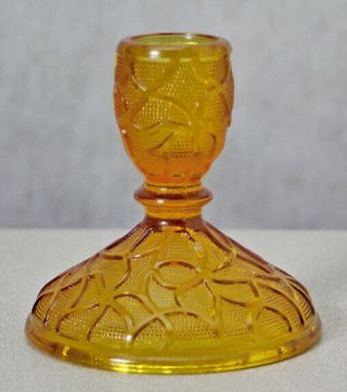 Vintage Imperial Glass Tree Of Life Candlestick