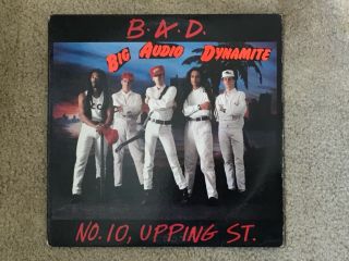 Big Audio Dynamite No 10 Upping St 1986 Album Lp