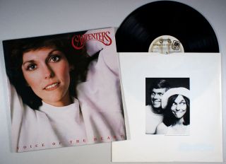 Carpenters - Voice Of The Heart (1983) Vinyl Lp • Karen,  Make Believe,  Now