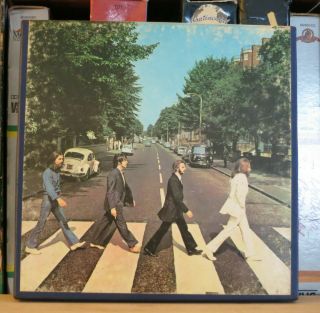 Reel To Reel Vintage The Beatles Abbey Road Apple Records L - 383 Tape 7 1/2 Ips