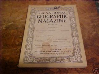AUGUST 1919 NATIONAL GEOGRAPHIC EXPLORING THE FIRMAMEN 2