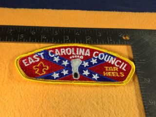 K2 - 57 Boy Scouts Of America Patch - East Carolina Council Tar Heels