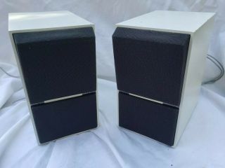 Vintage Bang & Olufsen Beovox Cx50 Passive Speakers W Wall Mount Newly Refoamed