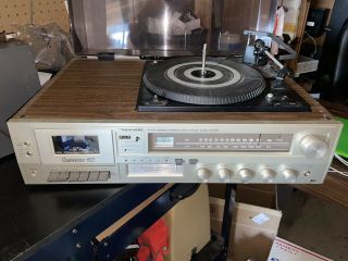 Rare Vintage Realistic Clarinette 102 Am/fm Stereo Cassette Turntable Read