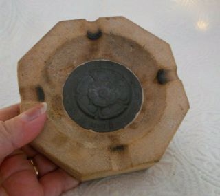 Vintage Wwii Relic Ashtray Made From Houses Of Parliament Stone Palace Bombing