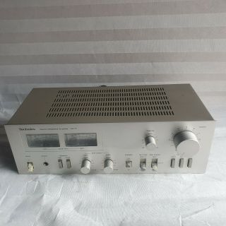 Technics Stereo Integrated Amplifier Su - Z1 165 Watts Vintage