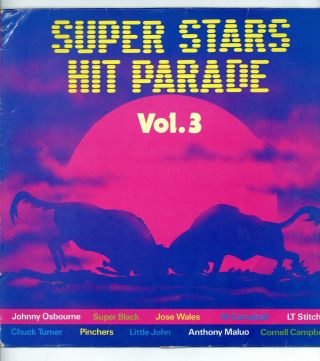 " Superstar Hit Parade Vol 3.  " Various Artists.  Live & Love Uk Orig L.  P.  1987.