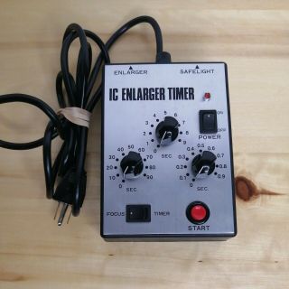 Vintage Ic Enlarger Timer Saunders Japan– Darkroom Equipment Negative