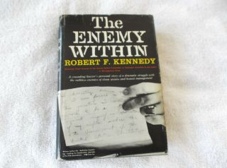 Robert F Kennedy - 1960 First Edition - The Enemy Within - Harper Publ