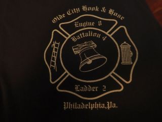 Philadelphia Fire Department Engine 8 Ladder 2 Shirt Xl