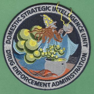 Dea Drug Enforcement Administration Domestic Intelligence Unit Patch