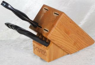 Vtg Cutco 1768 1759 Set Of 4 Steak Kitchen Knife Knives Wood Knife Block