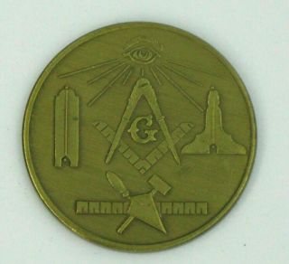 Masonic -,  In - 75th Oil City Pa.  Lodge 710 F & A.  M.  Anniversary - 1921 - 1996