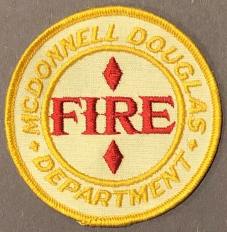 Defunct Mcdonnell Douglas Aircraft (boeing) California Fire Department Patch