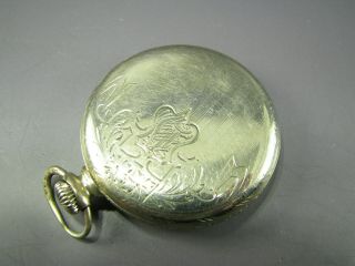 1918 VTG/ANTIQUE Elgin Pocket Watch 15J,  12s 10K GOLD FILLED CASE Very 324 3