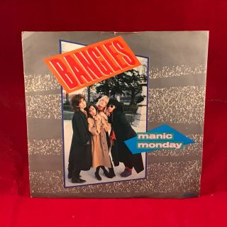 The Bangles Manic Monday 1985 Uk 7 " Vinyl Single B