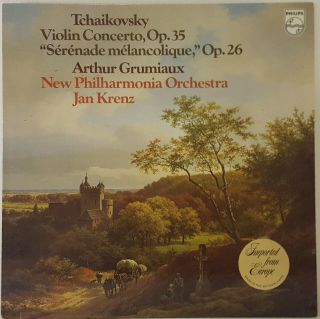 Tchaikovsky / Grumiaux / Krenz / Phiharmonia Violin Concerto Op.  35 Import Nm