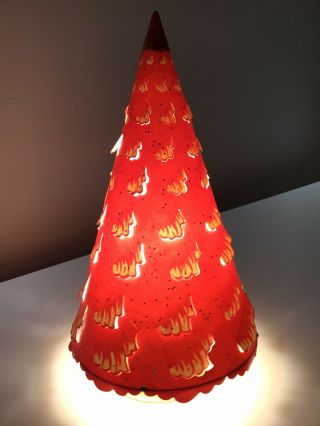 Vintage Econolite Christmas Tree Motion Lamp 1952