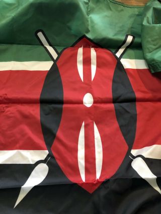 Nation Of Kenya 3’x5’ 100 Nylon Flag