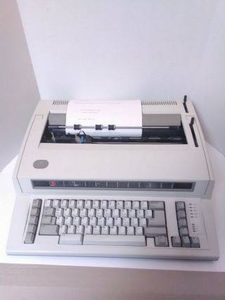Vintage Ibm Personal Wheelwriter 6781 Electronic Typewriter 6781