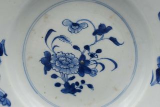 Antique Chinese Blue and White Porcelain Qianlong Plates Qing Dynasty 3