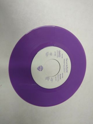Prince Purple Rain B/w God Warner Bros Purple Wax 7 " 45 Ex