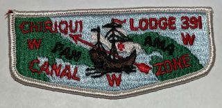 Oa Lodge 391 Chiriqui Flap Boy Scout Mw1