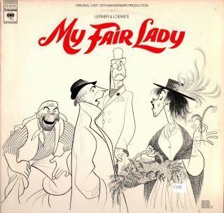 My Fair Lady/original Cast 20th Anniv.  Prod/columbia - Ps34197 Quadraphonic Lp 1976