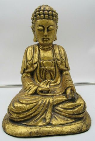 Buddha Large Decorative Brass Effect Buddha Homeware Wel85ns